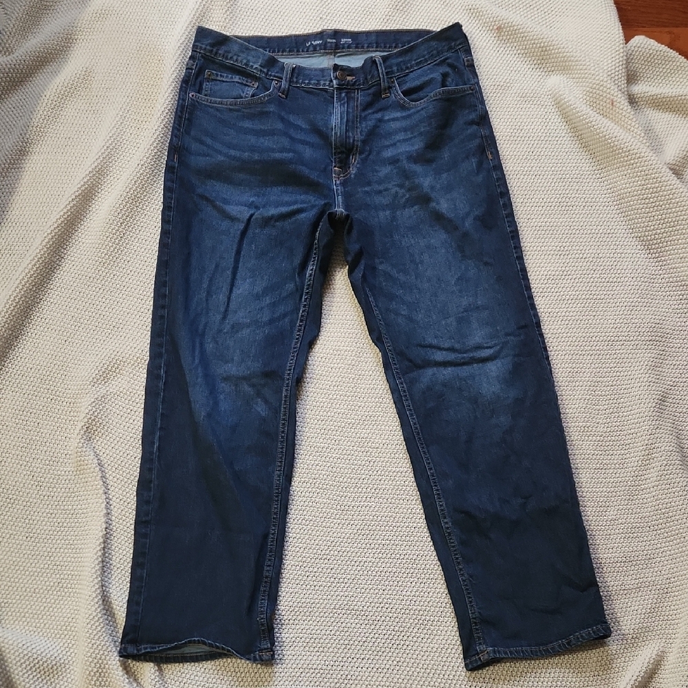 Old Navy Blue Straight Jeans Classic Fit